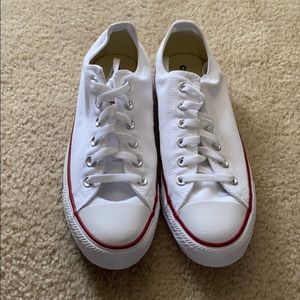NWOT White Converse